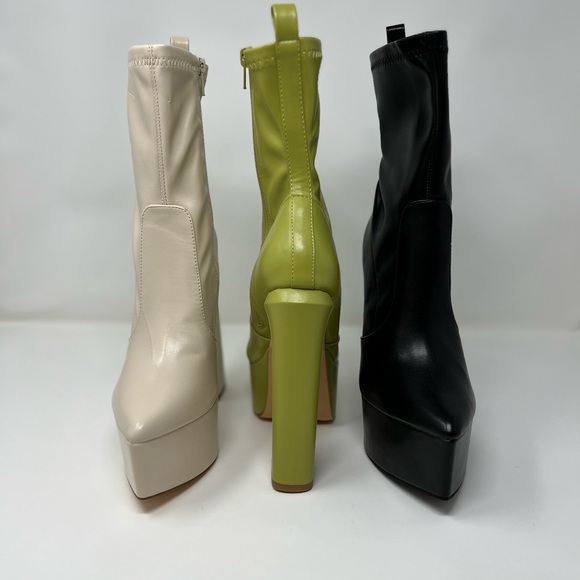 Women’s clothes till platform, heel ankle bootie - Picture 2 of 5